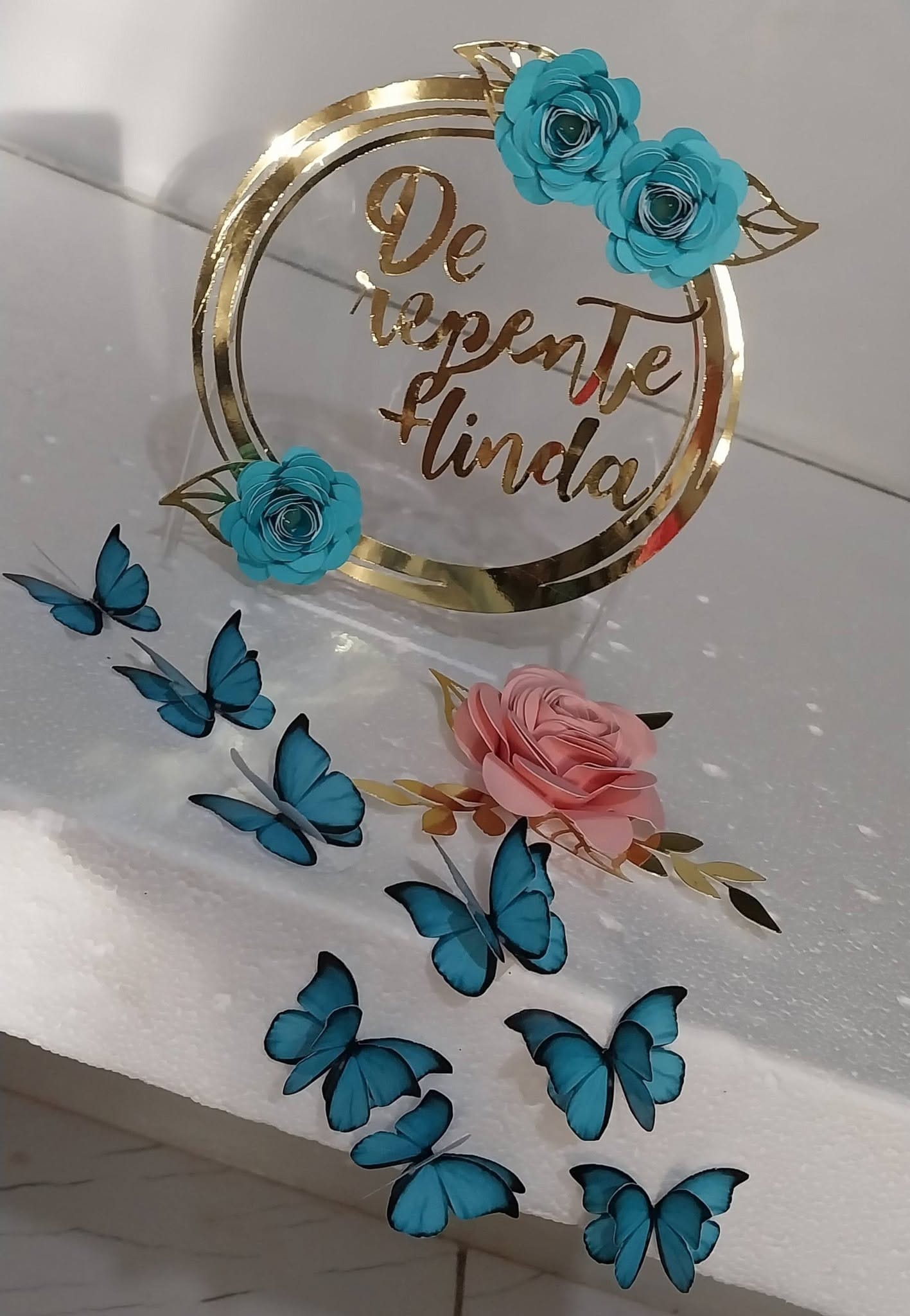 Topper de Bolo