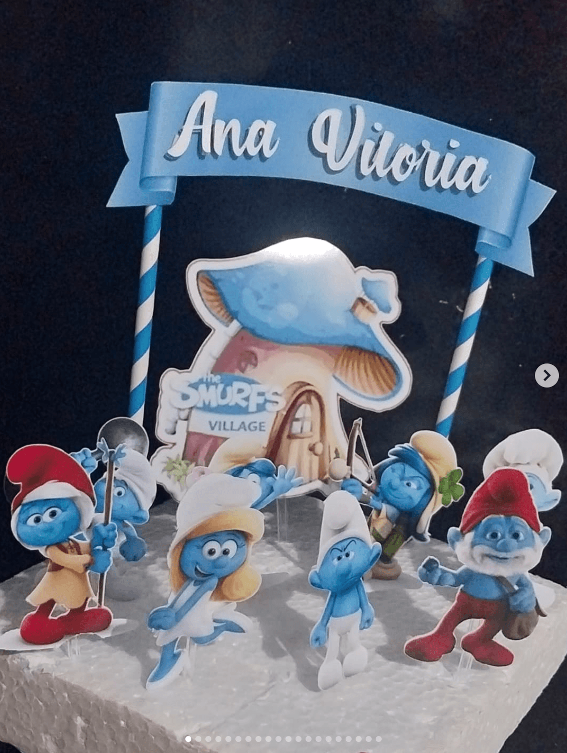 Topper de Bolo